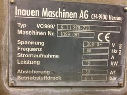 Image CRYOVAC VC999 K1 Vacuum Packer Line with Shrink Tank - 15 from Bid-on-Equipment.com
