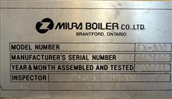 Image MIURA BOILER CO. LTD. EX-300 Steam Boiler - 16 from Bid-on-Equipment.com