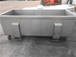 Image Stainless Steel Tub on Casters - 1 from Bid-on-Equipment.com