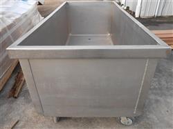 Image Stainless Steel Tub on Casters - 2 from Bid-on-Equipment.com