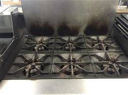 Image IMPERIAL 6 Burner Gas Stove  - 3 from Bid-on-Equipment.com