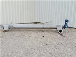 Image JDV EQUIPMENT CORP. Shaftless Screw Conveyor - 11in OD X 14ft-8in Long - 2 from Bid-on-Equipment.com