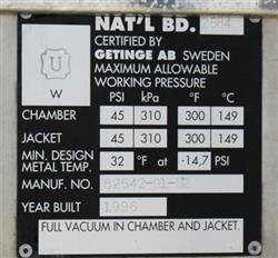Image GETINGE 6912 AR2 Autoclave - 3 from Bid-on-Equipment.com