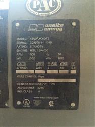 Image MTU Generator - 1500 kW - 8 from Bid-on-Equipment.com
