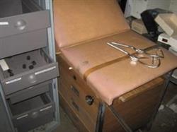 Image Medical Exam Table with Stirrups  - 1 from Bid-on-Equipment.com