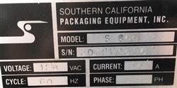 Image SOUTHERN CALIFORNIA PACKAGING ST600 Pressure Sensitive Wrap Labeler - 4 from Bid-on-Equipment.com