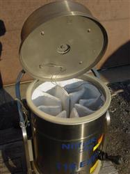 Image NILFISK-CFM 118EXP Industrial Vacuum - Stainless Steel   - 4 from Bid-on-Equipment.com