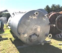 Image 2500 Gallon ALLOY FAB. Vacuum Tank - 316L Stainless Steel  - 1 from Bid-on-Equipment.com