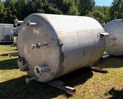 Image 2500 Gallon ALLOY FAB. Vacuum Tank - 316L Stainless Steel  - 3 from Bid-on-Equipment.com