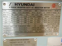 Image 1250 HP HYUNDAI Electric Motor - 2 from Bid-on-Equipment.com