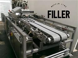 Image PEERLESS FEDCO Complete Muffin Line - Spray, Deposit, Cream Fill - 8 from Bid-on-Equipment.com