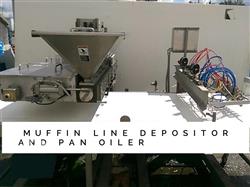 Image PEERLESS FEDCO Complete Muffin Line - Spray, Deposit, Cream Fill - 7 from Bid-on-Equipment.com
