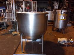Image 125 Gallon Tank - Stainless Steel - 1 from Bid-on-Equipment.com