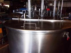Image 125 Gallon Tank - Stainless Steel - 3 from Bid-on-Equipment.com