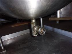 Image 125 Gallon Tank - Stainless Steel - 5 from Bid-on-Equipment.com