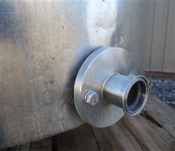 Image 125 Gallon Tank - Stainless Steel, Insulated - 4 from Bid-on-Equipment.com