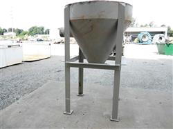 Image 30 Cu. Ft. Cone Hopper - Carbon Steel  - 2 from Bid-on-Equipment.com