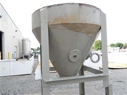 Image 30 Cu. Ft. Cone Hopper - Carbon Steel  - 3 from Bid-on-Equipment.com