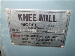 Image ENCO 100-5100 Knee Mill - 12 from Bid-on-Equipment.com