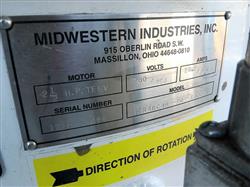 Image 48in MIDWESTERN INDUSTRIES High Capacity Vibratory Separator Screener Sifter - 3 from Bid-on-Equipment.com