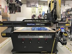Image MULTICAM 3000 CNC Router - 6 from Bid-on-Equipment.com