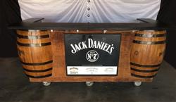 Image JACK DANIELS Whiskey Barrel Bar - Professional, Steel Wheels - 1 from Bid-on-Equipment.com