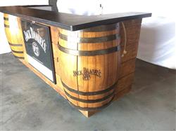 Image JACK DANIELS Whiskey Barrel Bar - Professional, Steel Wheels - 3 from Bid-on-Equipment.com