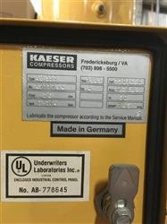 Image KAESER Compressor - 2 from Bid-on-Equipment.com