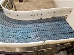 Image Modular 90 Degree Motorized Conveyor Curve - Stainless Steel - 4 from Bid-on-Equipment.com