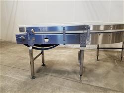 Image Modular 90 Degree Motorized Conveyor Curve - Stainless Steel - 5 from Bid-on-Equipment.com