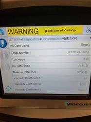 Image VIDEOJET Ink Jet Printer - Model 1550, High Speed Coding, Single Head - 7 from Bid-on-Equipment.com