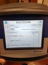 Image VIDEOJET Ink Jet Printer - Model 1550, High Speed Coding, Single Head - 4 from Bid-on-Equipment.com