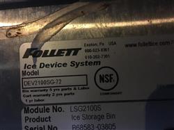 Image FOLLETT Ice Bin - 2000 Lbs.  - 4 from Bid-on-Equipment.com