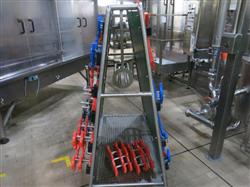 Image FILMATIC-FEDERAL-FOGG Bottle Filler and DAWSON Bottle Inversion Line - 12 from Bid-on-Equipment.com