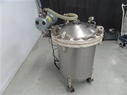 Image 150L Pressurized Tank with Gast Vacuum Pump - 3 from Bid-on-Equipment.com