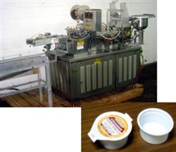 Image PORTION PACKAGING 4-Up Cup Filler-Sealer - Model 300-SG - 1 from Bid-on-Equipment.com