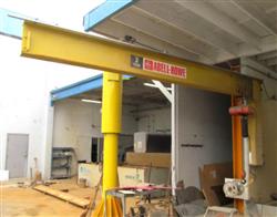 Image 2 Ton ABELL- HOWE Wall Mounted Jib Crane - 1 from Bid-on-Equipment.com