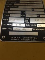 Image KATOLIGHT Generator Set - 135kw - 9 from Bid-on-Equipment.com