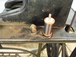 Image ADLER Long Arm 30-1 Black Leather Shoe Patching Sewing Machine with the Treadle Stand - 14 from Bid-on-Equipment.com