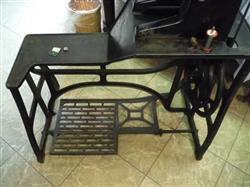 Image ADLER Long Arm 30-1 Black Leather Shoe Patching Sewing Machine with the Treadle Stand - 7 from Bid-on-Equipment.com