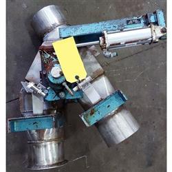 Image 6in Diverter Valve Dry Bulk - Stainless Steel - 3 from Bid-on-Equipment.com