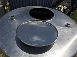 Image 500 Gallon Tank - Stainless Steel - 2 from Bid-on-Equipment.com