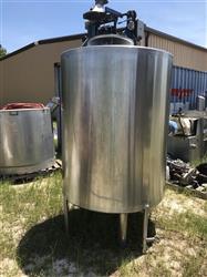 Image 500 Gallon Tank - Stainless Steel - 4 from Bid-on-Equipment.com