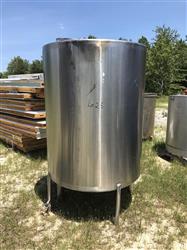 Image 500 Gallon Tank - Stainless Steel - 1 from Bid-on-Equipment.com