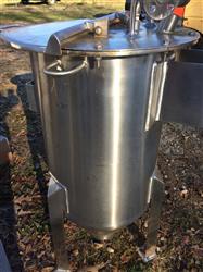 Image 15 Gallon Lab Mixing Vessel - 316 Stainless Steel - 8 from Bid-on-Equipment.com