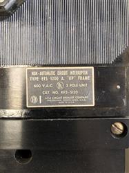 Image ITE Circuit Breaker and Enclosure - 1200 Amp - 4 from Bid-on-Equipment.com