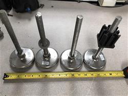 Image SUNNEX Leveling Foot Plate - Model 31SS, Set of 4 - 1 from Bid-on-Equipment.com