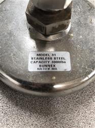Image SUNNEX Leveling Foot Plate - Model 31SS, Set of 4 - 3 from Bid-on-Equipment.com