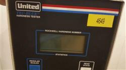 Image UNITED HARDNESS SYSTEMS Rockwell Tru-Blue Hardness Tester - 7 from Bid-on-Equipment.com