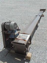 Image 10in Dia. X 20ft Long Drag Conveyor - 1 from Bid-on-Equipment.com